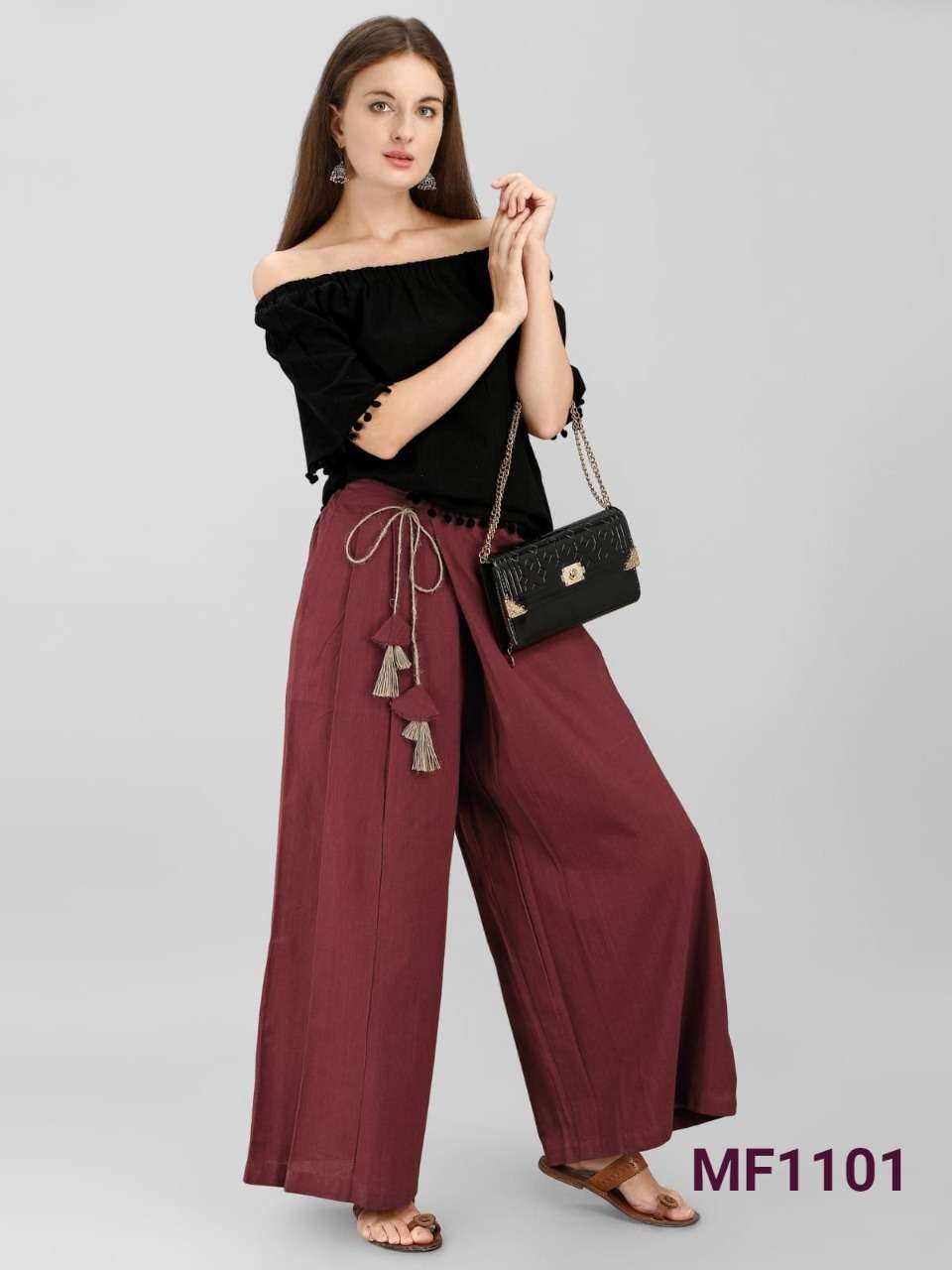 MESMORA SERIES MF1101 TO MF1115 SHORT TOP WITH KHADI PANT COLLECTION