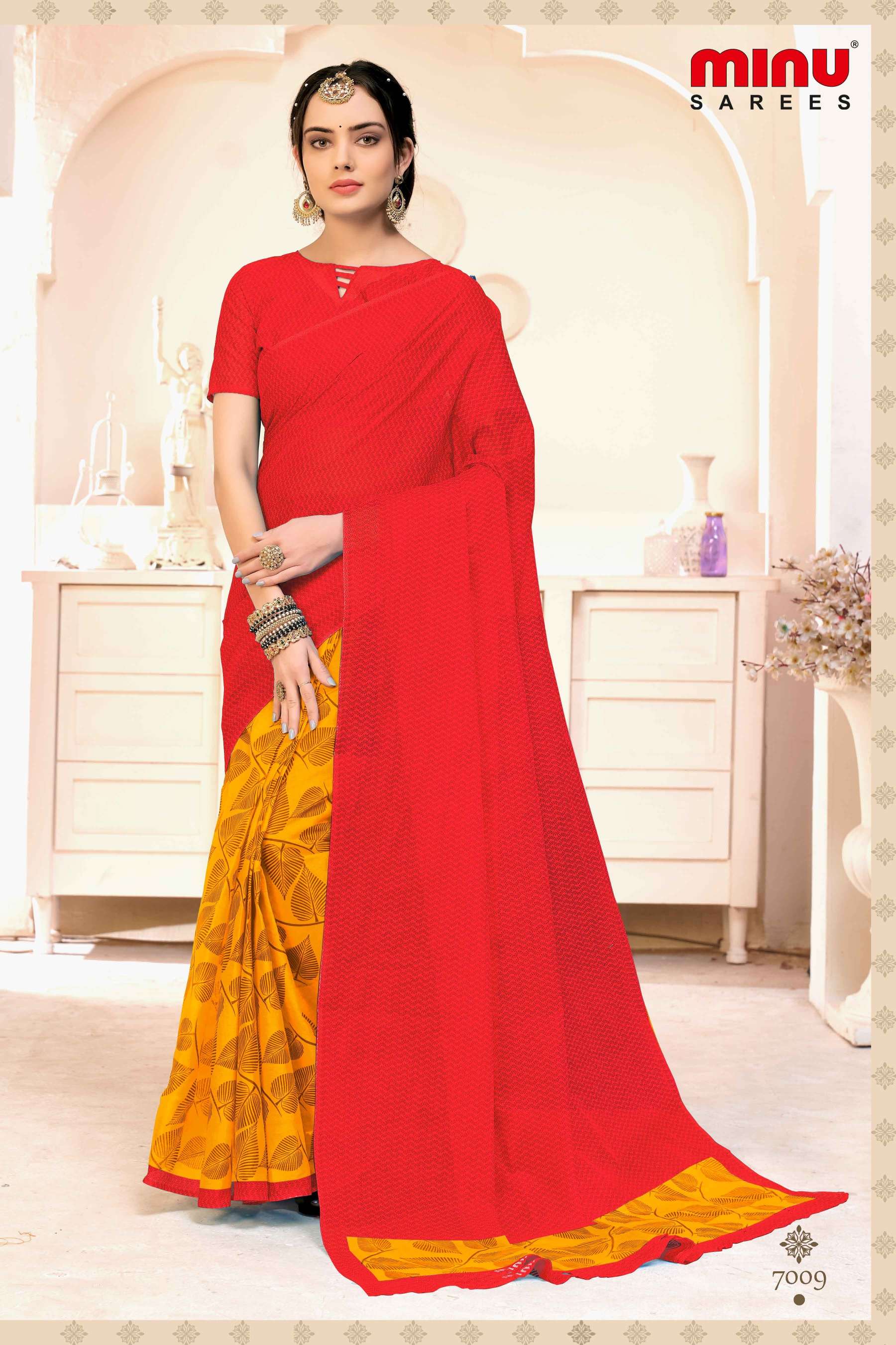 Minu ANOKHI Cotton Saree-12P Catalog