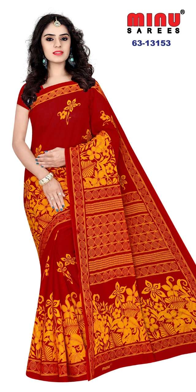 Minu DDLJ LAGAN Assorted Cotton Saree-12P Catalog