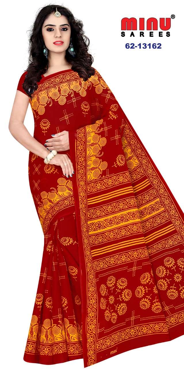 Minu DDLJ LAGAN Assorted Cotton Saree-12P Catalog