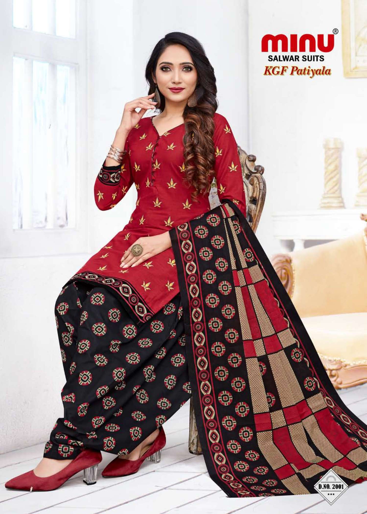 Minu KGF Vol-2 Cotton Printed Dress Material-8P Catalog