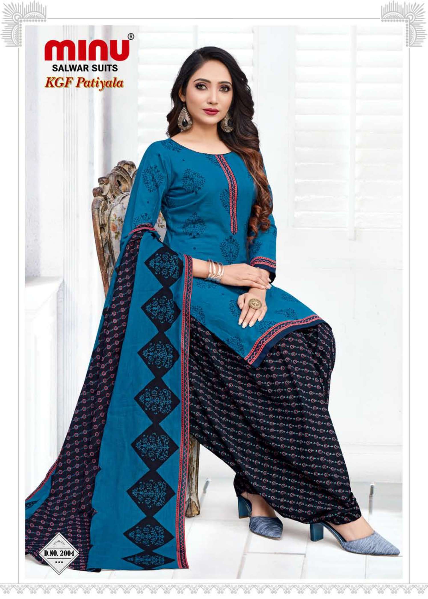 Minu KGF Vol-2 Cotton Printed Dress Material-8P Catalog