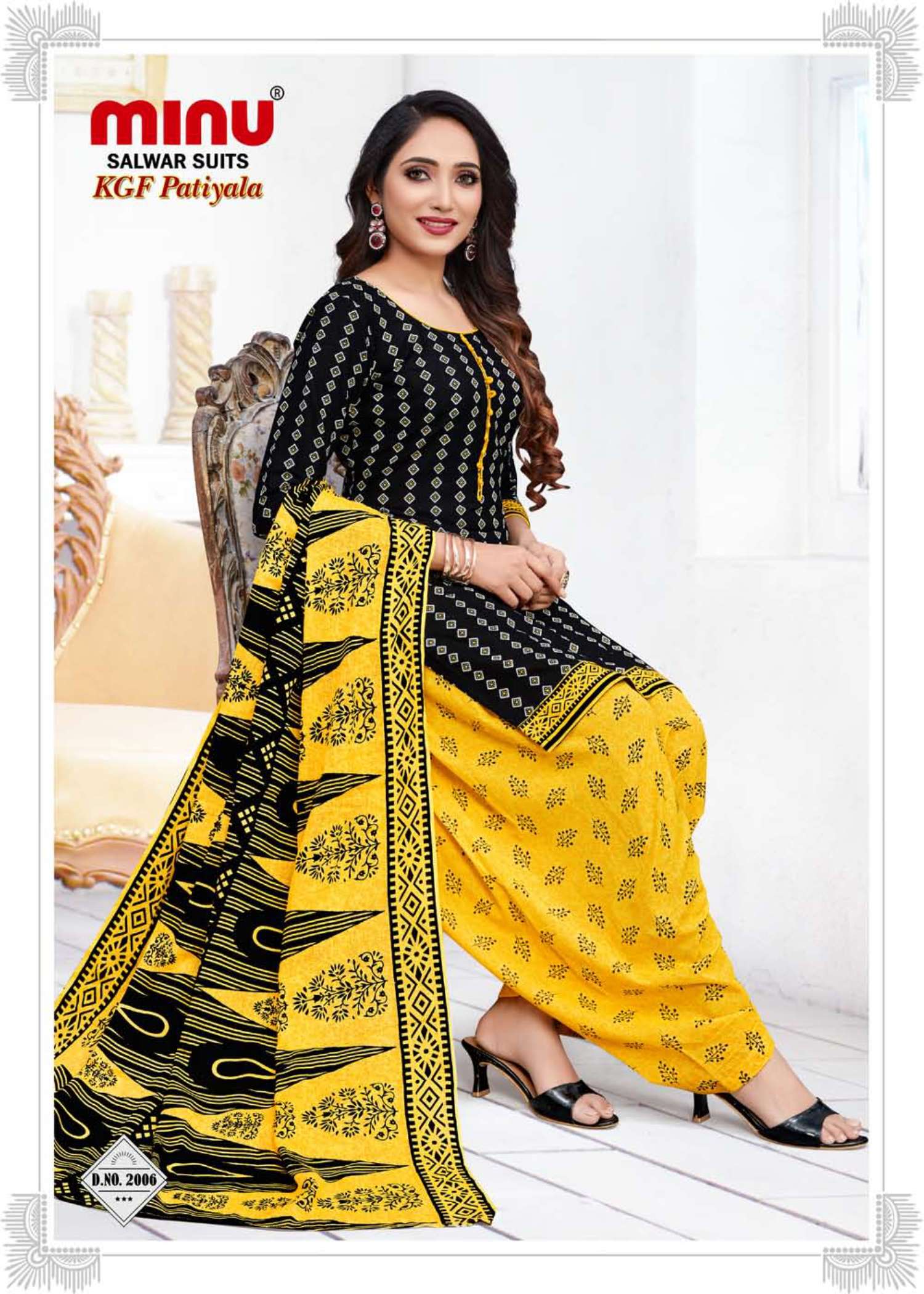 Minu KGF Vol-2 Cotton Printed Dress Material-8P Catalog