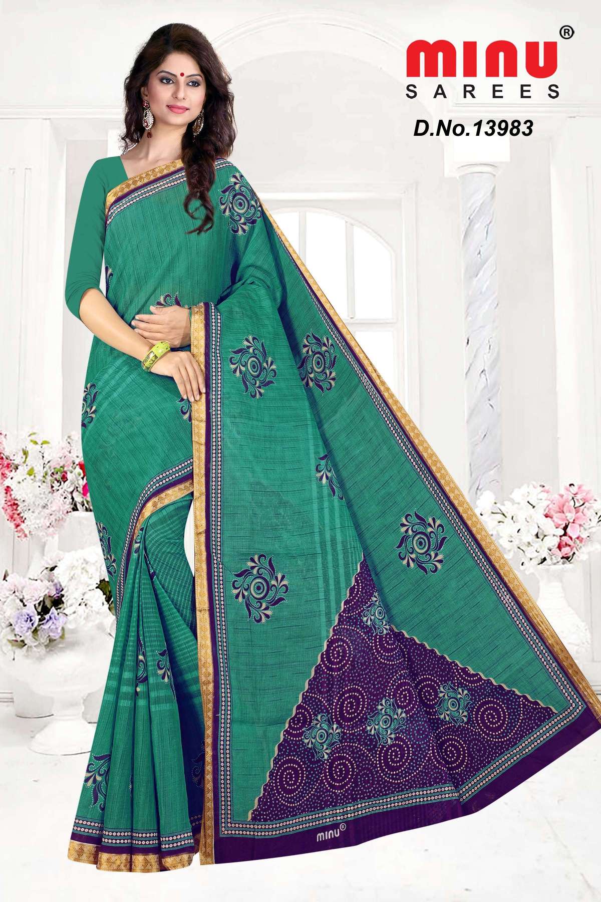Minu RRR Cotton Printed Saree-10P Catalogue