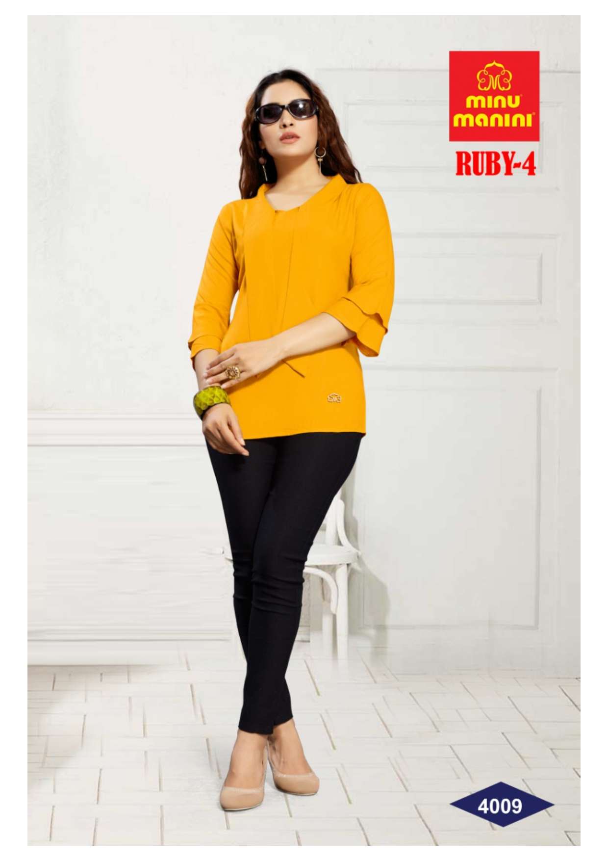 Minu RUBY Vol-4 Rayon Top-10P Catalog