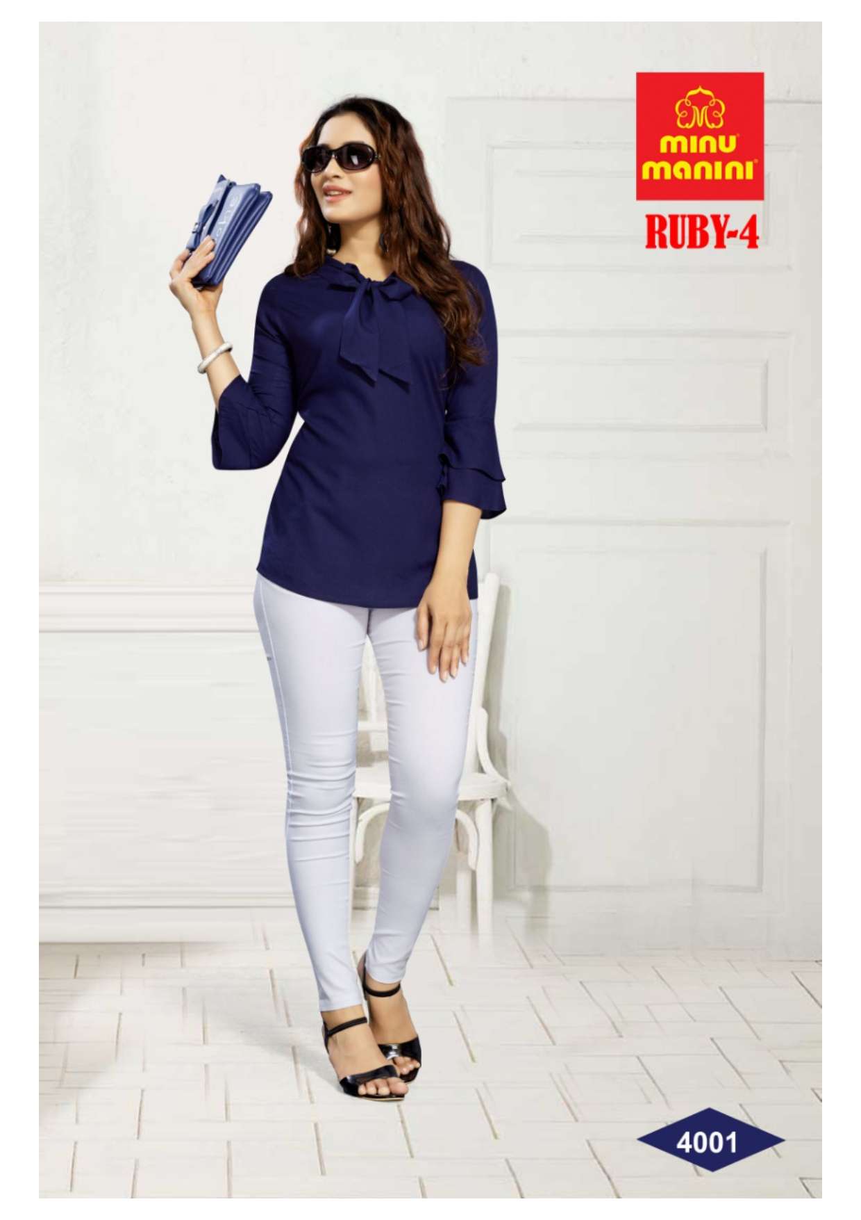 Minu RUBY Vol-4 Rayon Top-10P Catalog