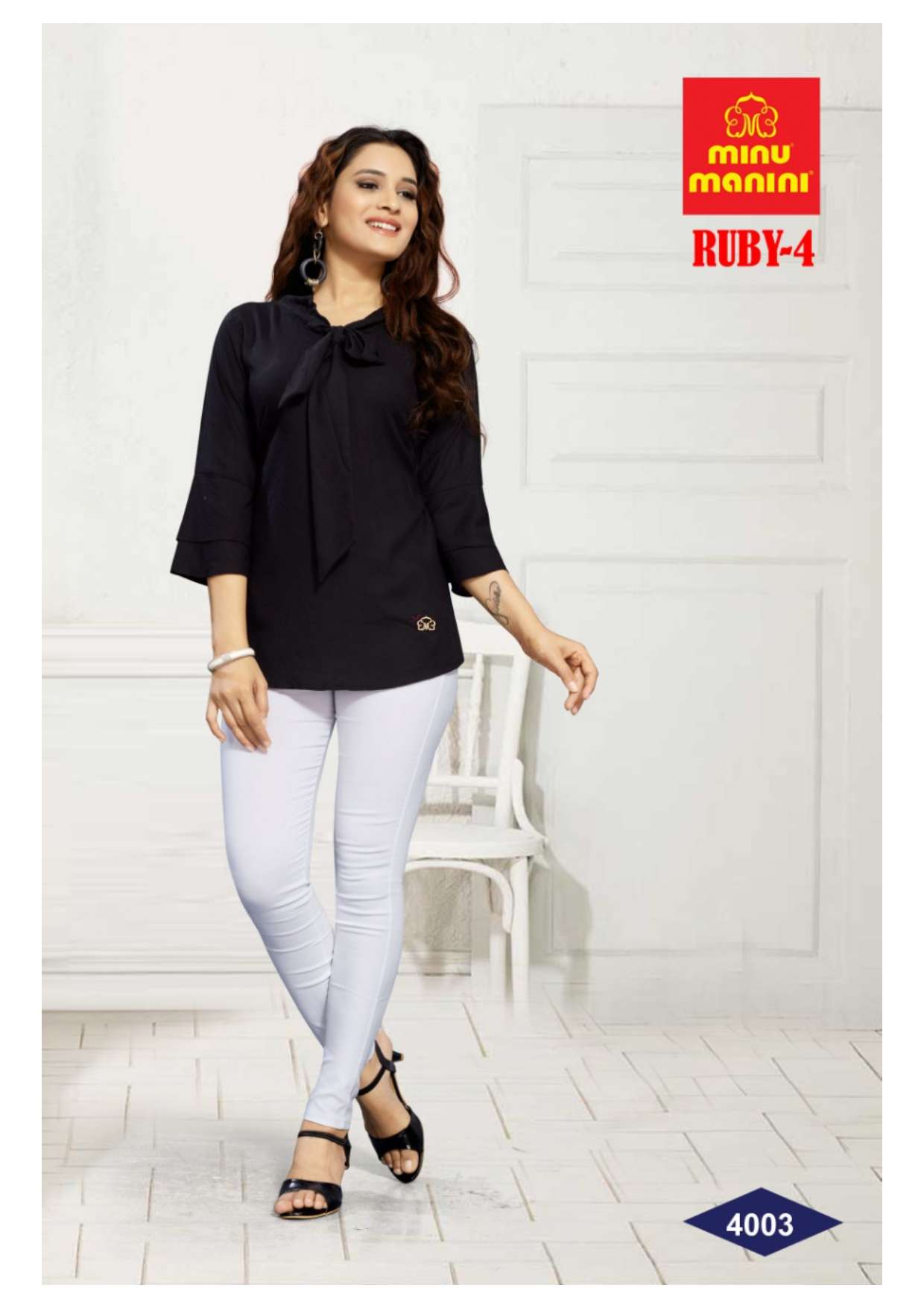 Minu RUBY Vol-4 Rayon Top-10P Catalog
