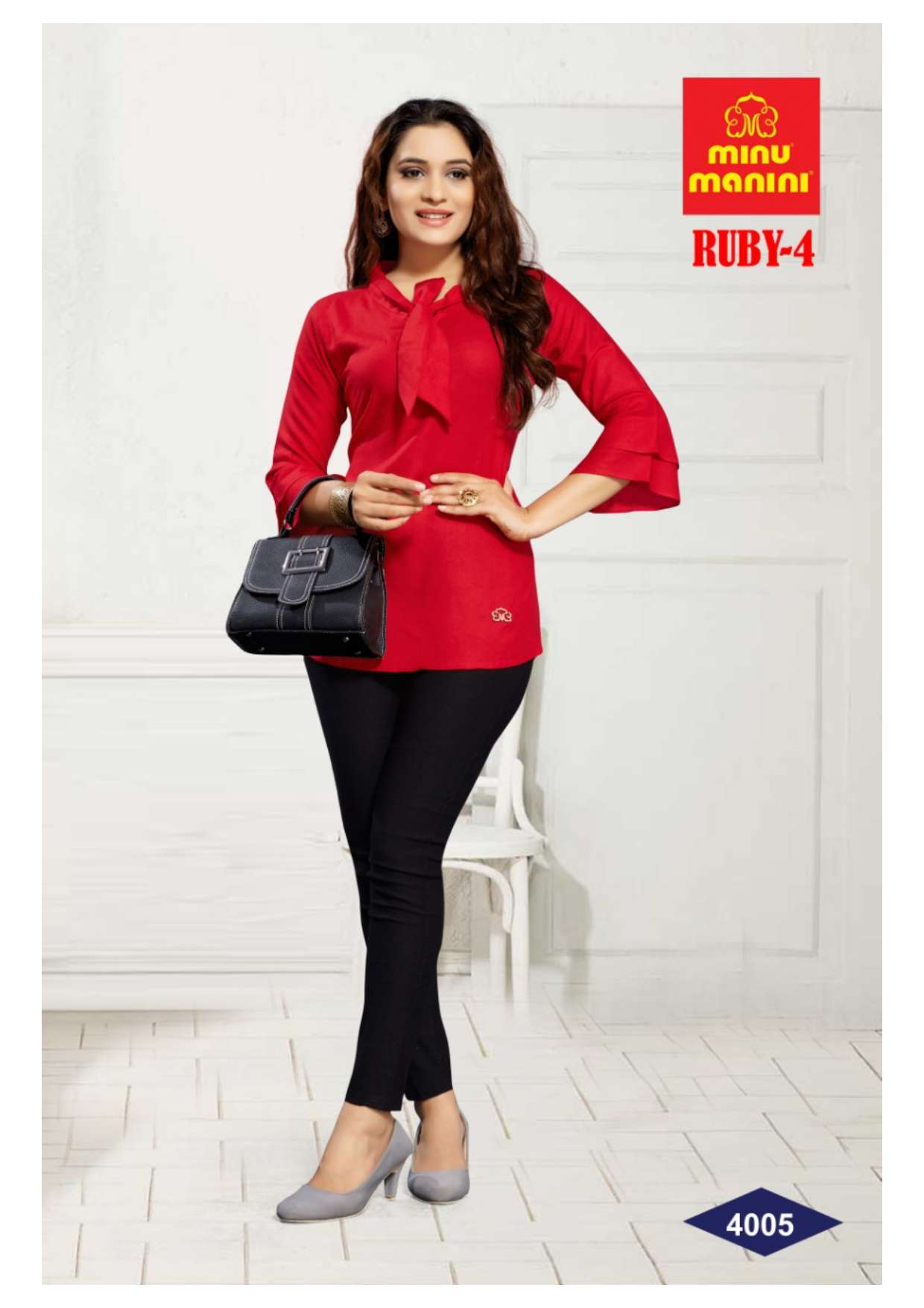 Minu RUBY Vol-4 Rayon Top-10P Catalog