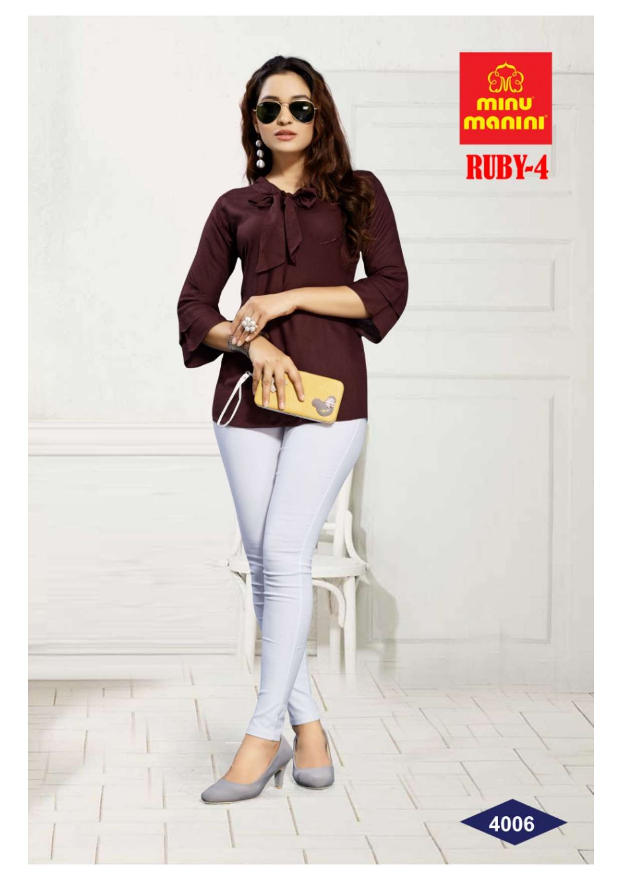 Minu RUBY Vol-4 Rayon Top-10P Catalog