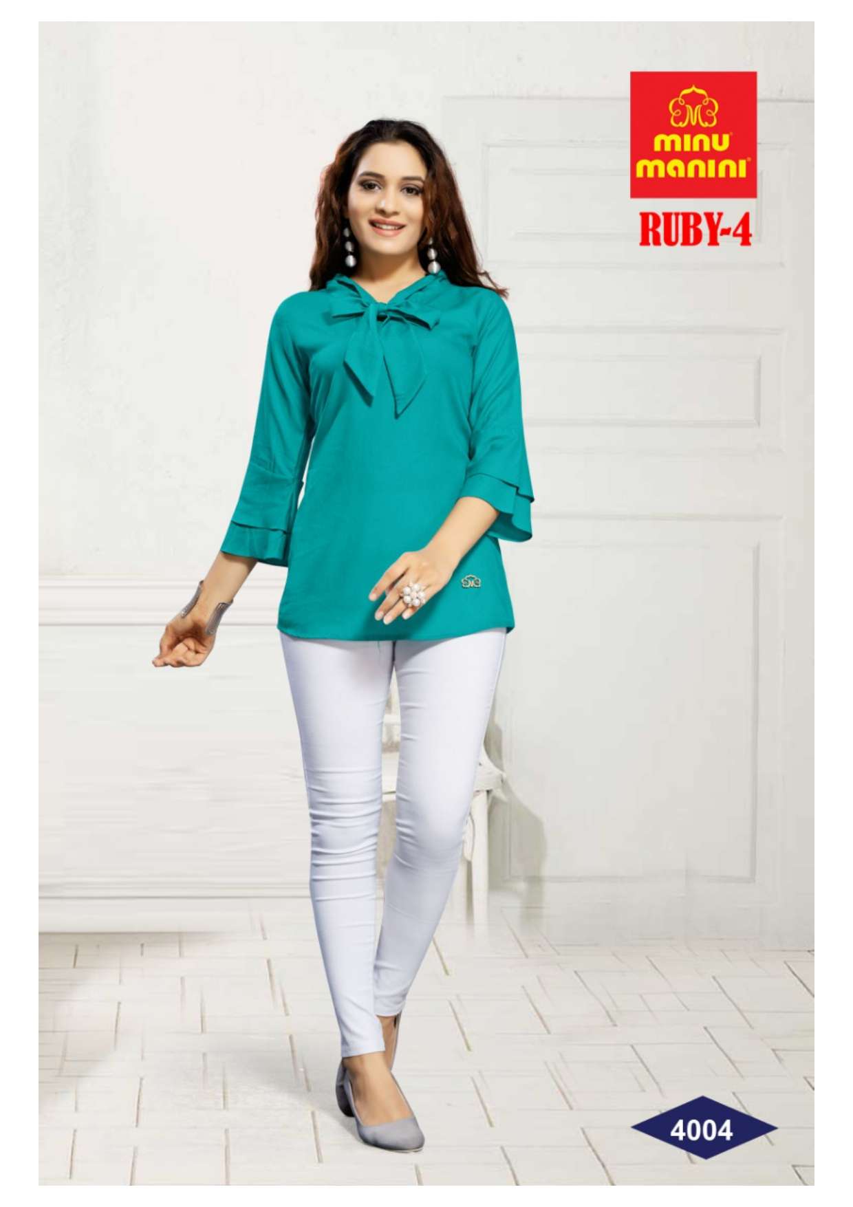 Minu RUBY Vol-4 Rayon Top-10P Catalog