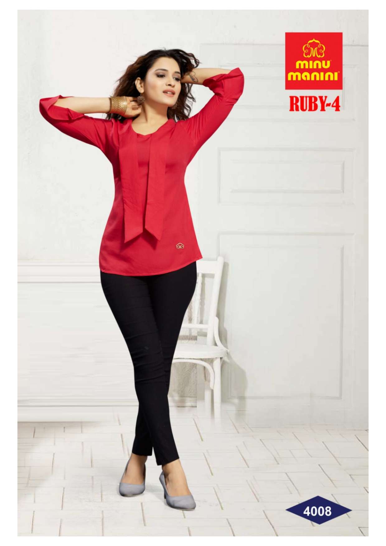 Minu RUBY Vol-4 Rayon Top-10P Catalog