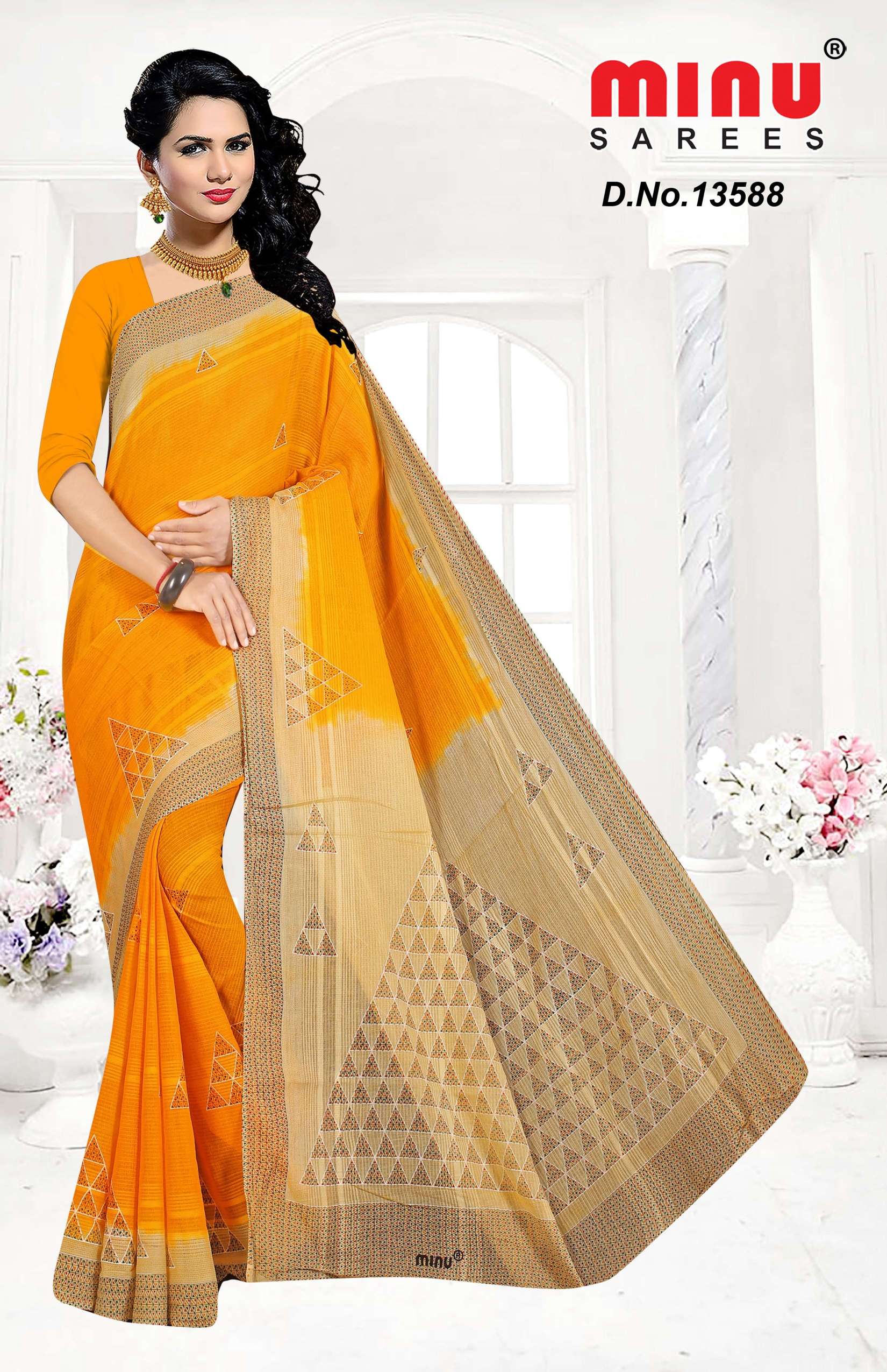 Minu SITARA (BP) Cotton Saree-10P Catalog