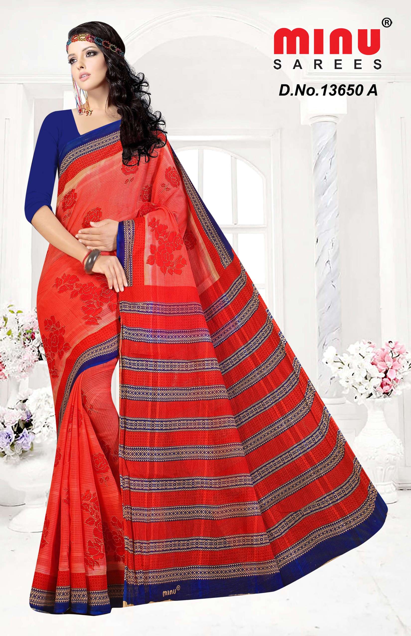 Minu SITARA (BP) Cotton Saree-10P Catalog