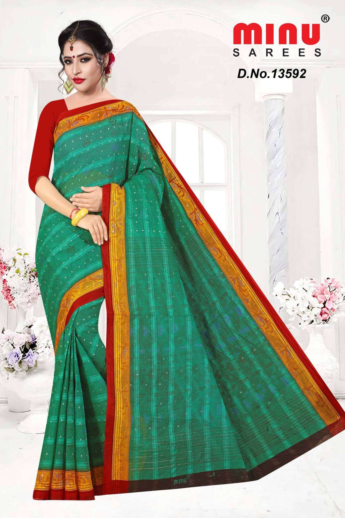 Minu SUNANDA Pure Cotton Printed Saree Catalog For Regular Wear, Pack