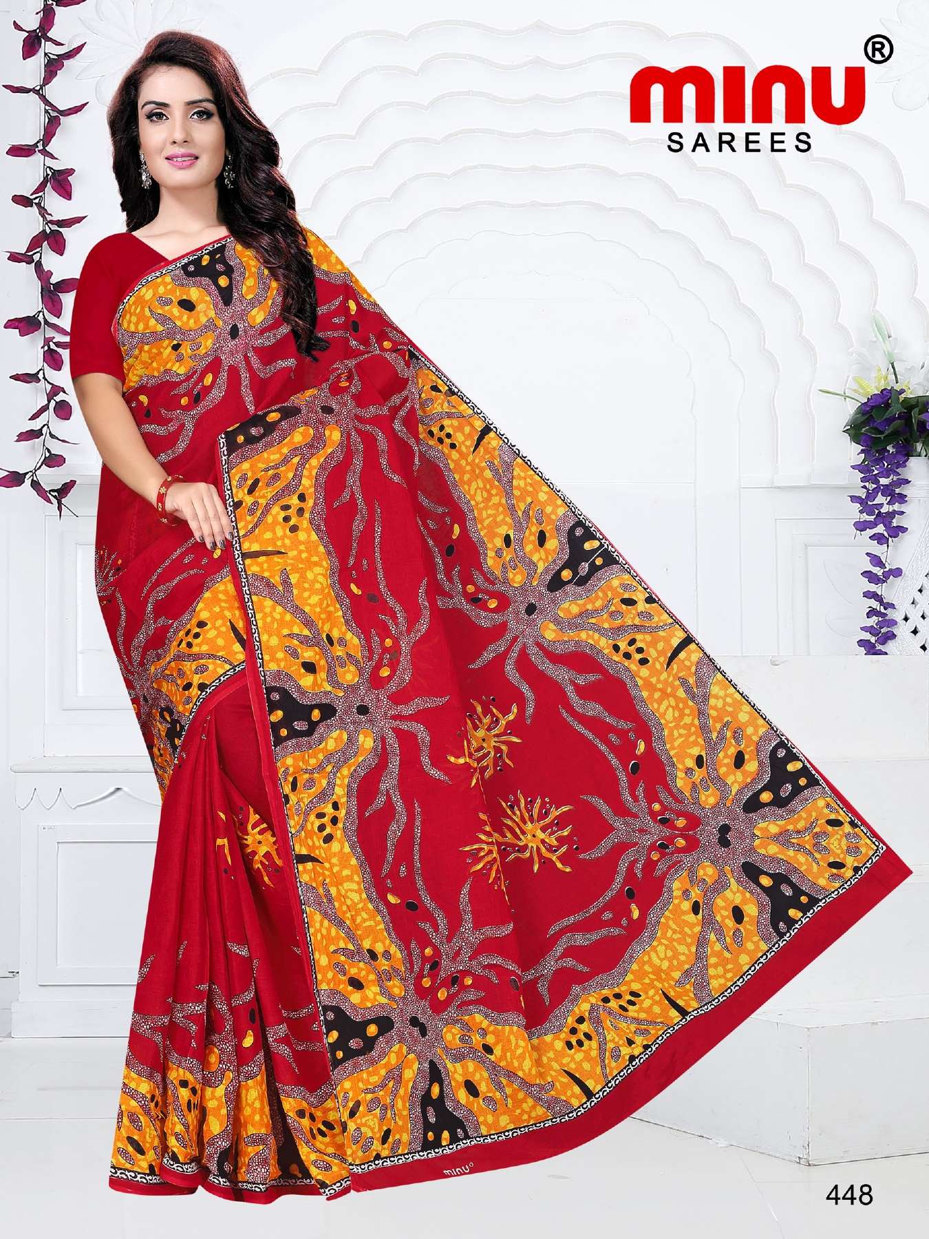 Minu TUKTUKI (Jalaram) Cotton Saree-15P Catalog