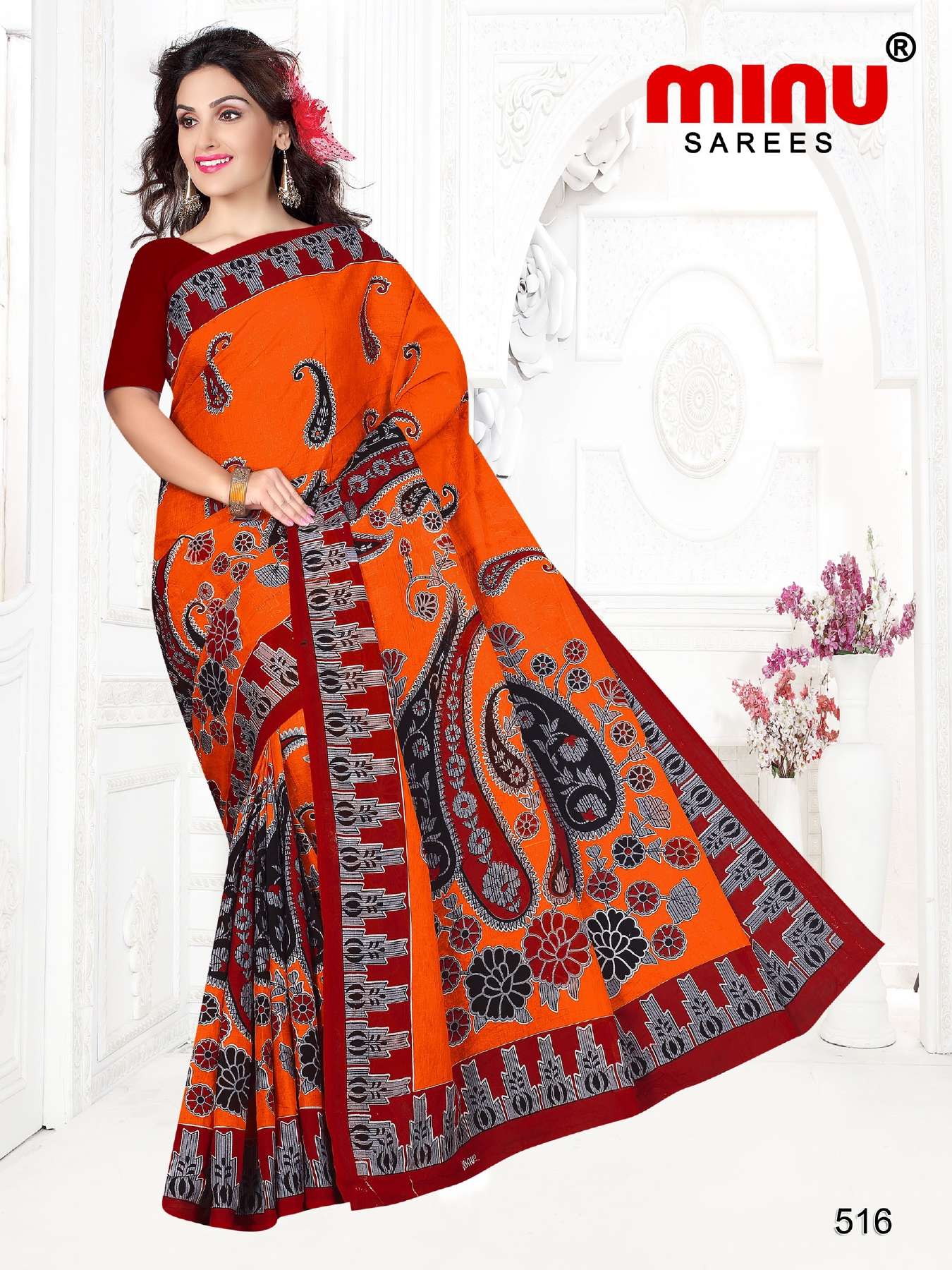 Minu TUKTUKI ( Janki ) Cotton Saree-15P Catalog