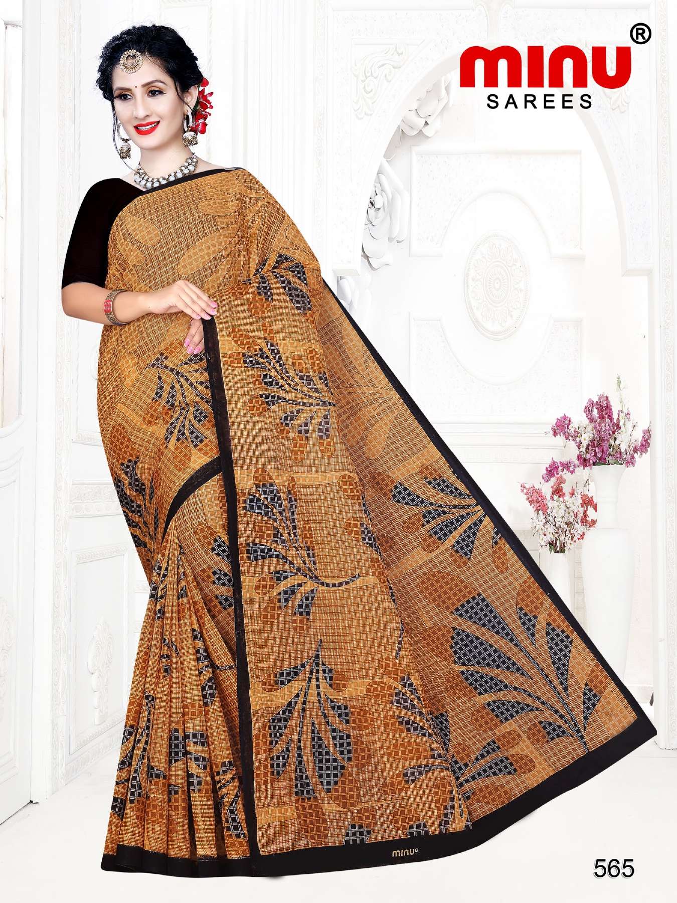 Minu TUKTUKI ( Janki ) Cotton Saree-15P Catalog