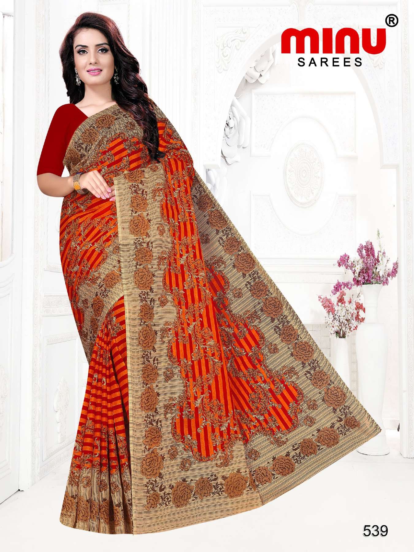 Minu TUKTUKI ( Janki ) Cotton Saree-15P Catalog