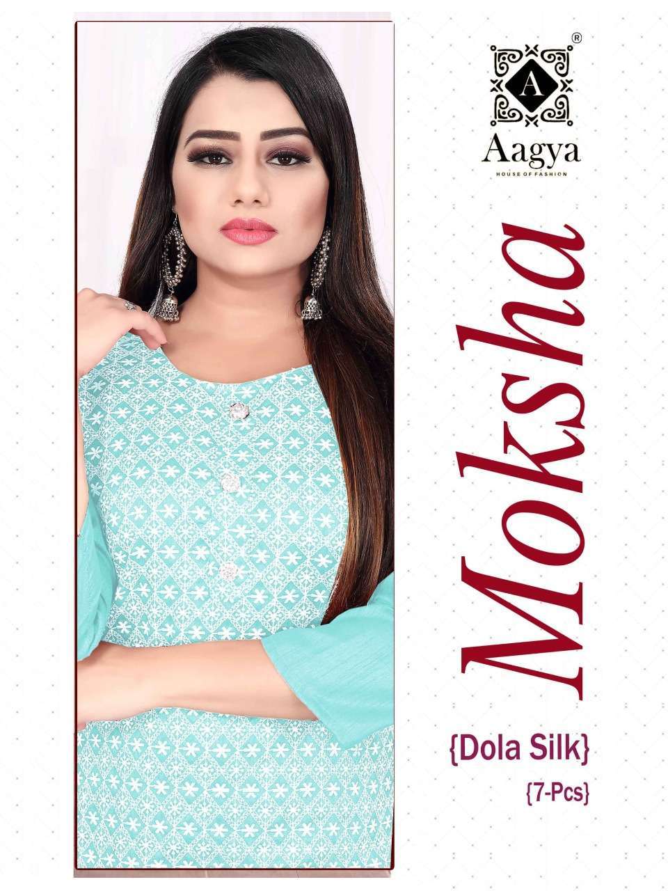 MOKSHA BY AAGYA FANCY DOLA SILK KURTI COLLECTION