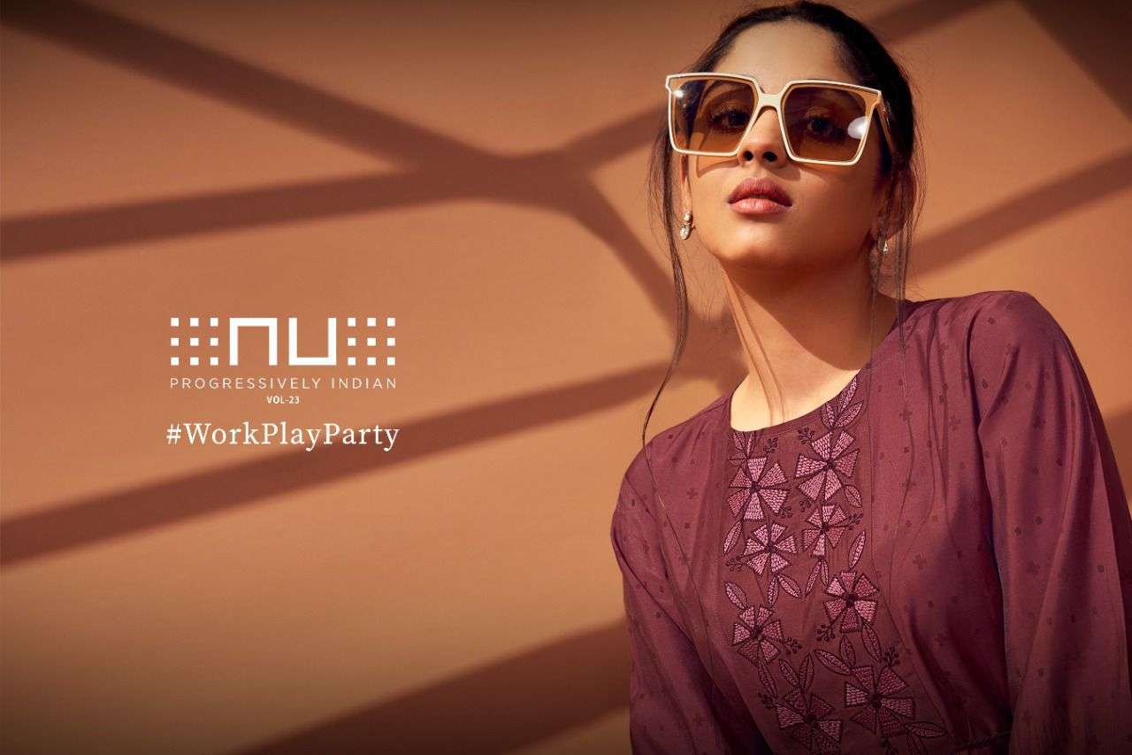 NU VOL 23 DESIGNER SUMMER WEAR LADIES SHORT TOP