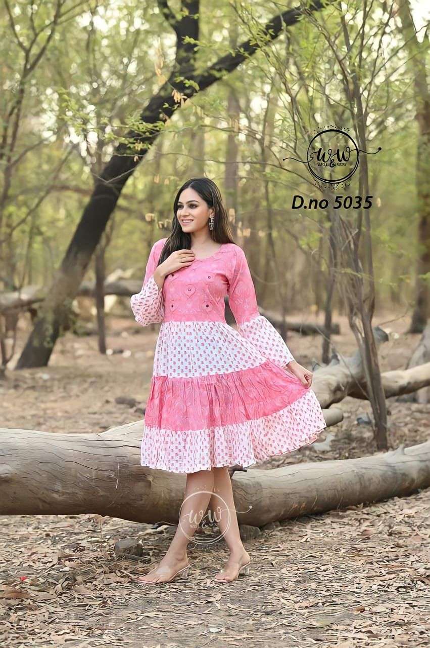 Pink Top  W&W top Brand Wow Designer Collection