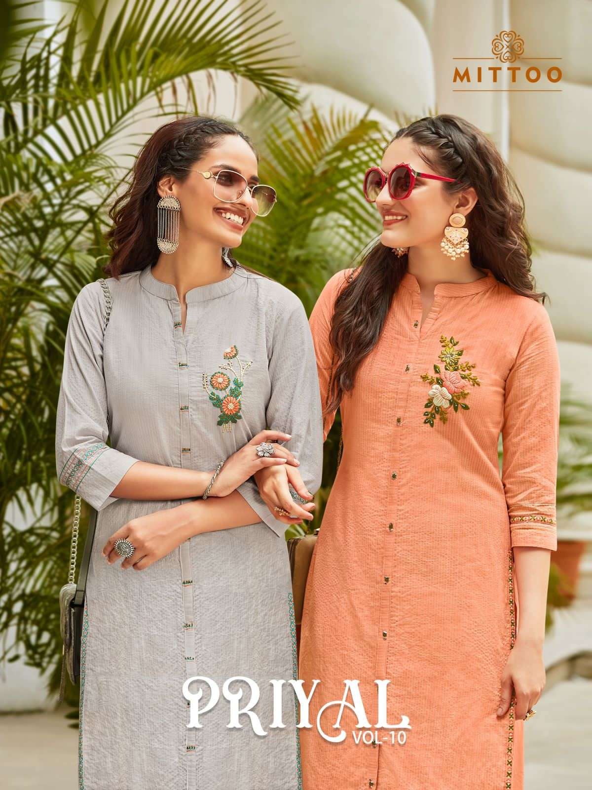  Priyal Vol 10  By MITTOO  Office and Casual Kurtis catalogue 