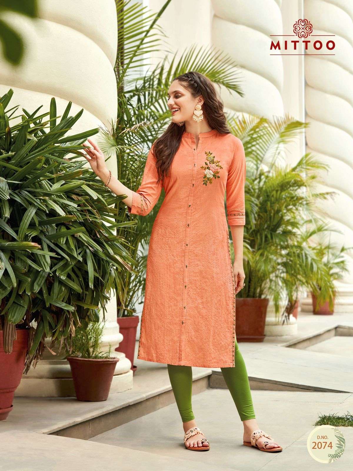 Priyal Vol 10  By MITTOO  Office and Casual Kurtis catalogue 