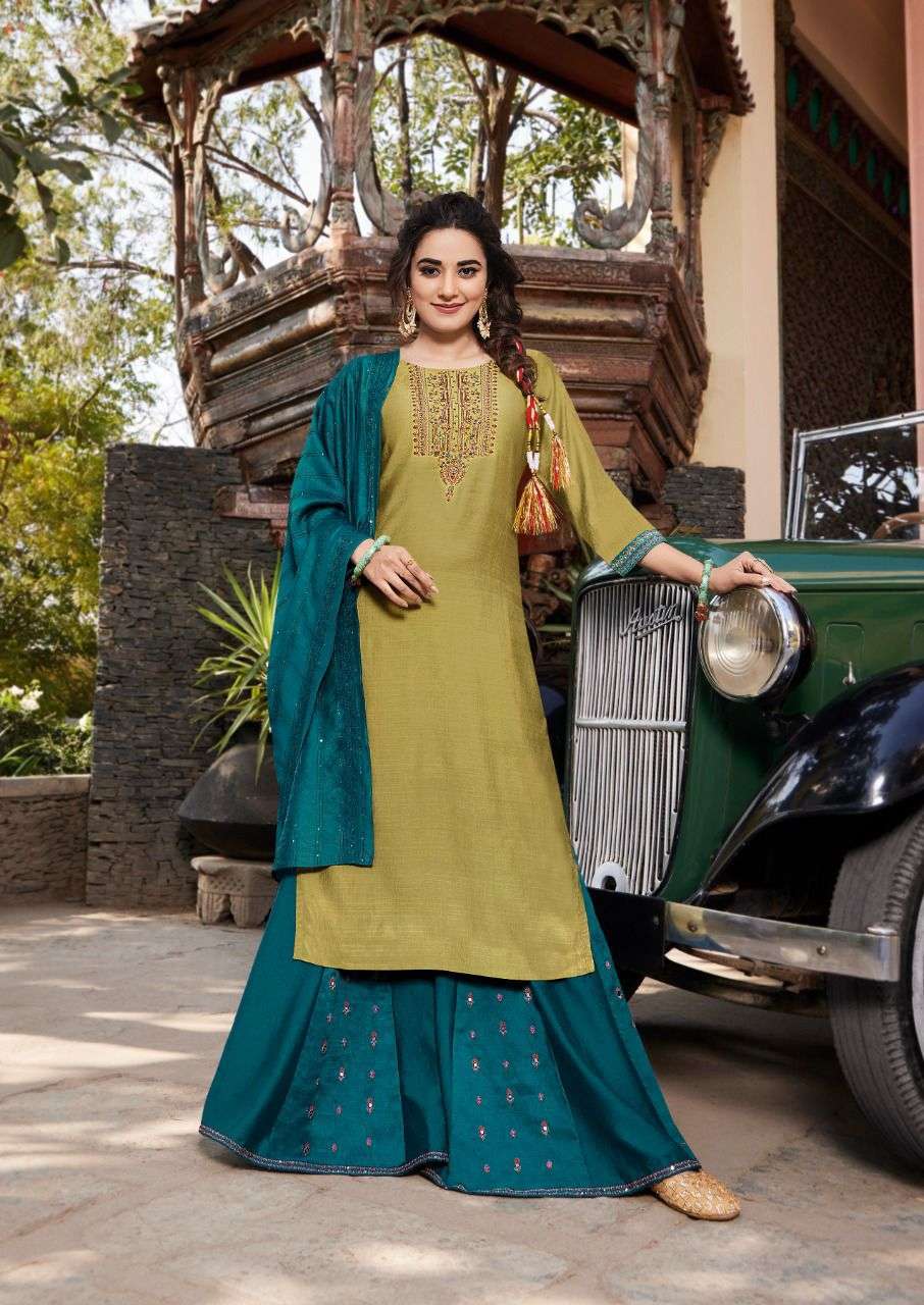 RAHI VOL 3 BY KOODEE BEAUTIFUL READYMADE 3 PIECE COLLECTION