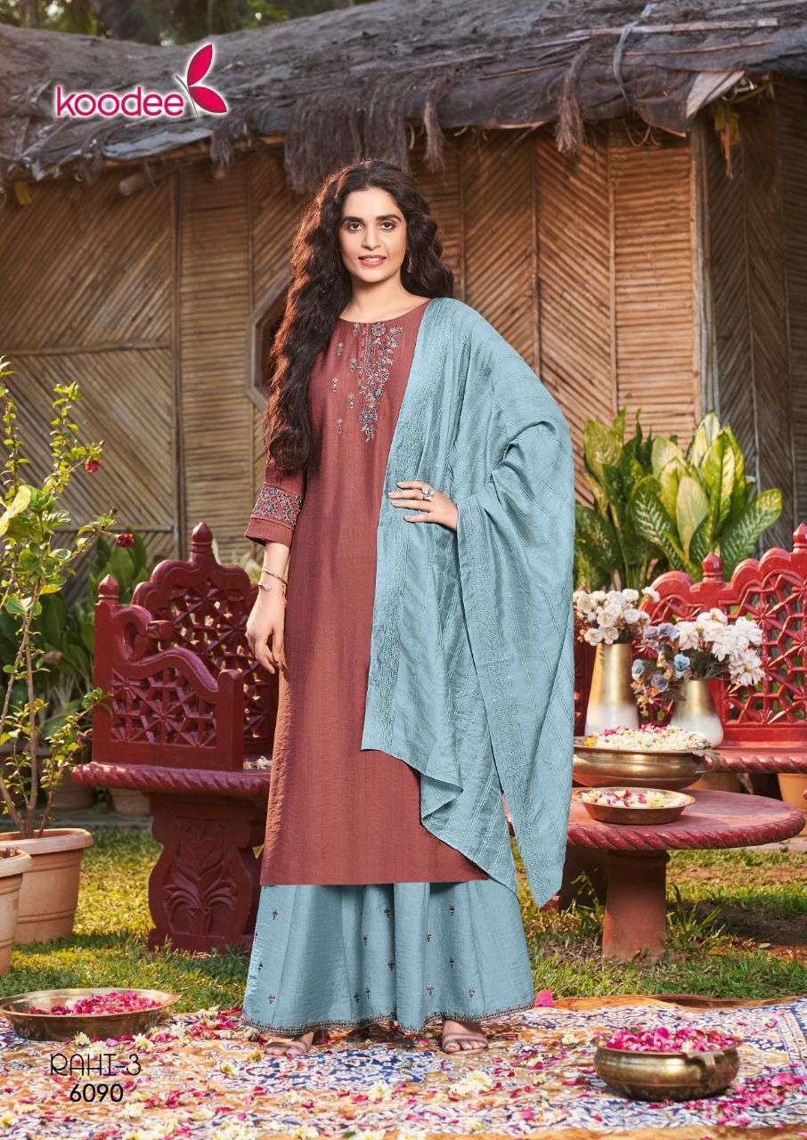 RAHI VOL 3 BY KOODEE BEAUTIFUL READYMADE 3 PIECE COLLECTION