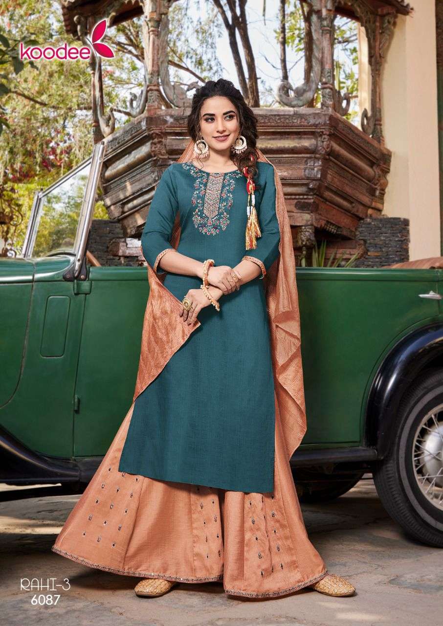 RAHI VOL 3 BY KOODEE BEAUTIFUL READYMADE 3 PIECE COLLECTION