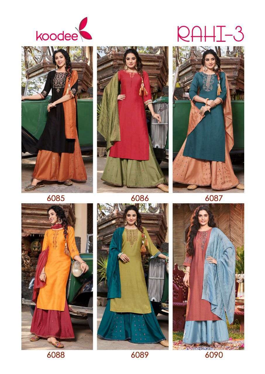 RAHI VOL 3 BY KOODEE BEAUTIFUL READYMADE 3 PIECE COLLECTION