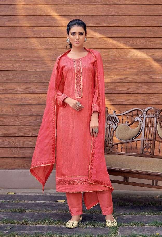 RANGOON has launched  ROYAL TOUCH VOL - 4  ( 3 Piecs Suits) 