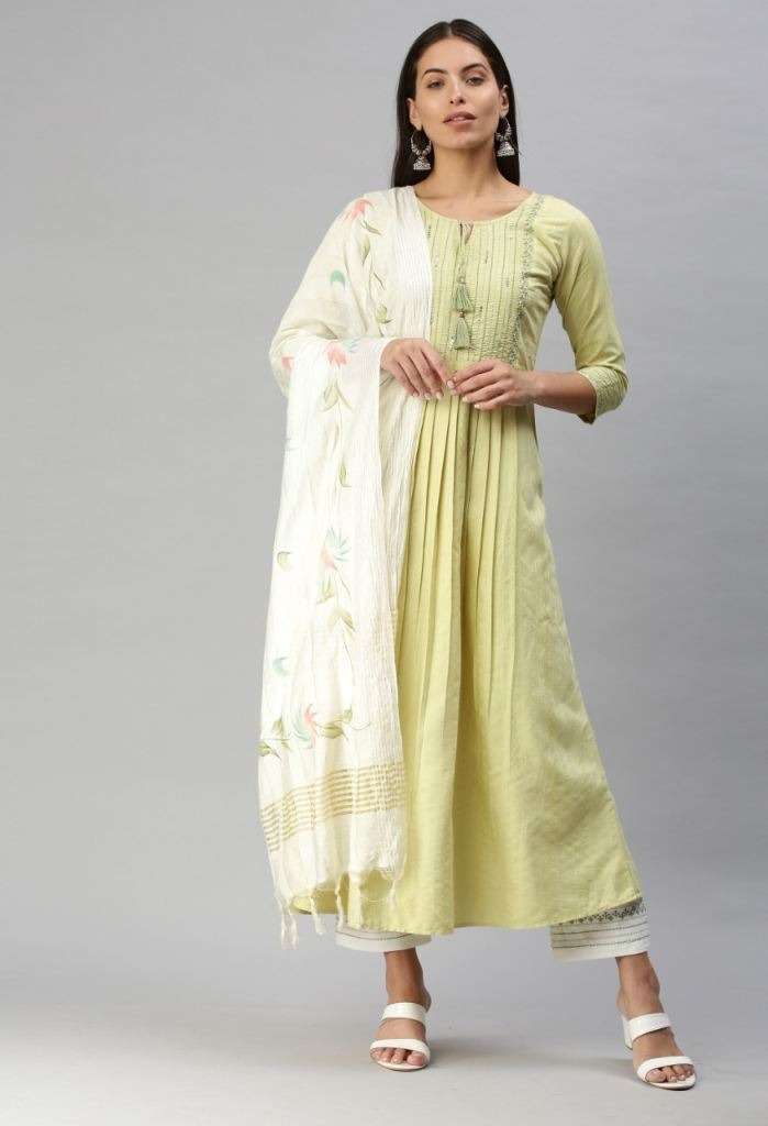 Rangoon Metro Lining Silk With Embroidery Work Exclusive Wear Ready Made Collection
