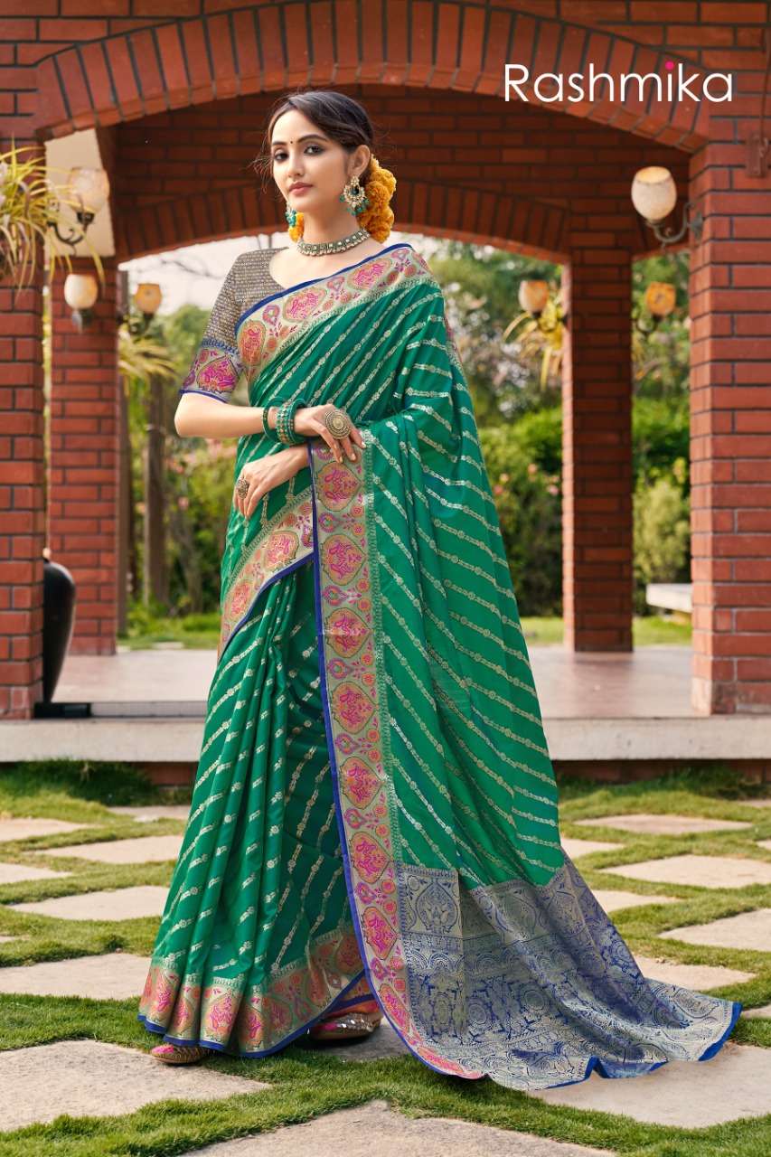 Rashmika Silk 1 Festive Wear Banarasi Saree Collection