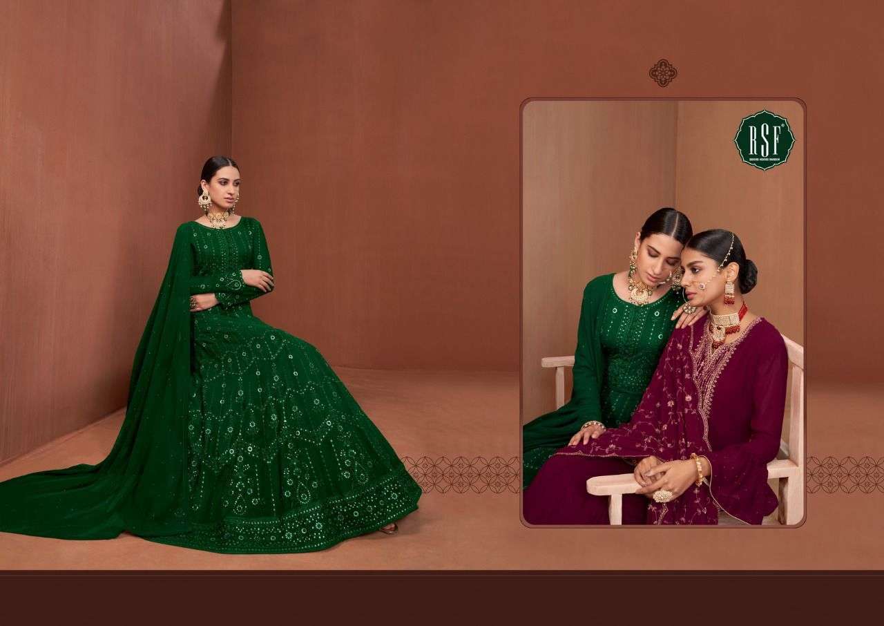  RSF MORNI FULL STITCHED ANARKALI DRESSES FOR WOMEN