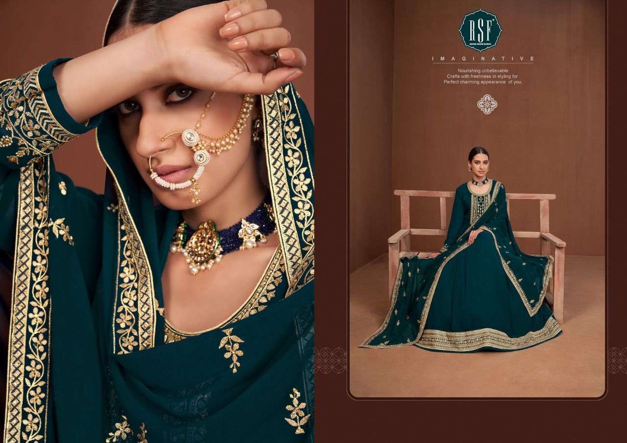  RSF MORNI FULL STITCHED ANARKALI DRESSES FOR WOMEN