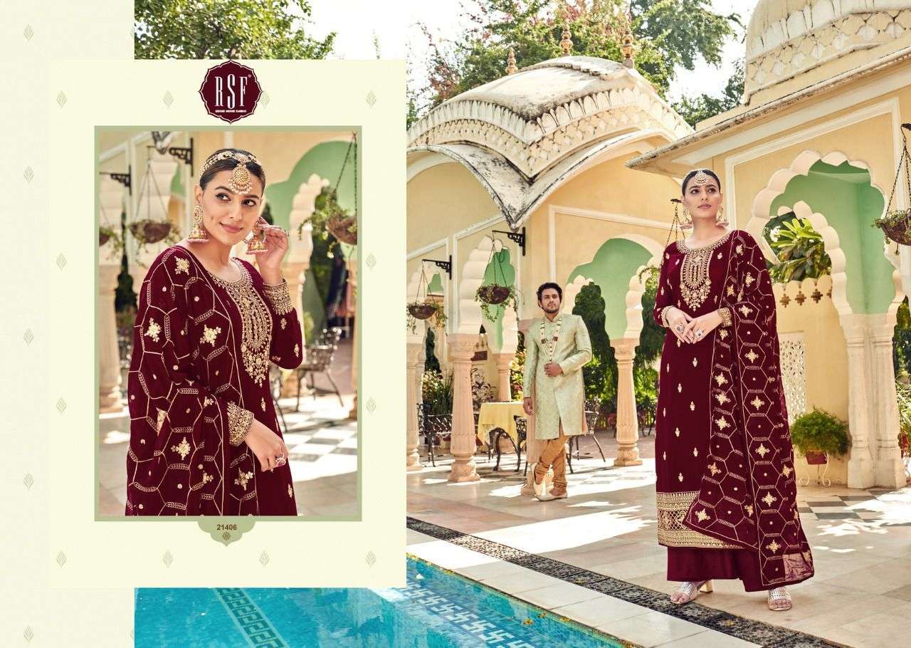 RSF PRESENT RAZZA GEORGETTE EMBROIDERY ELEGANT SALWAR KAMEEZ