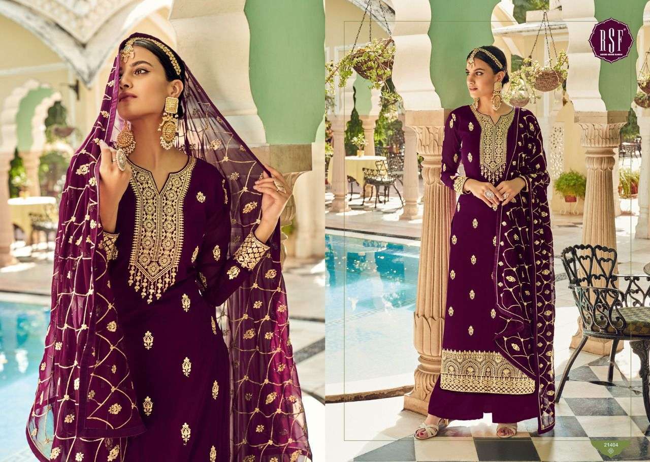 RSF PRESENT RAZZA GEORGETTE EMBROIDERY ELEGANT SALWAR KAMEEZ