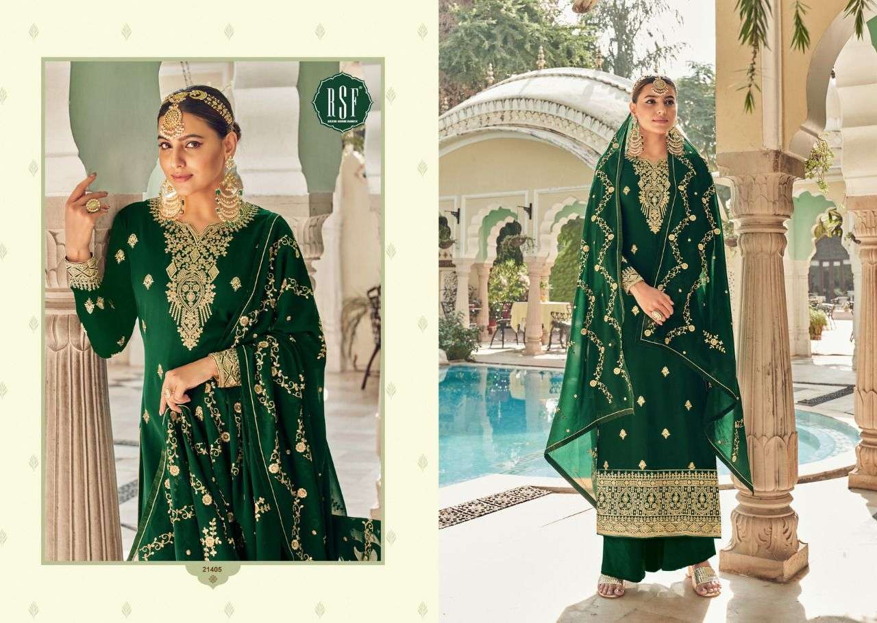 RSF PRESENT RAZZA GEORGETTE EMBROIDERY ELEGANT SALWAR KAMEEZ