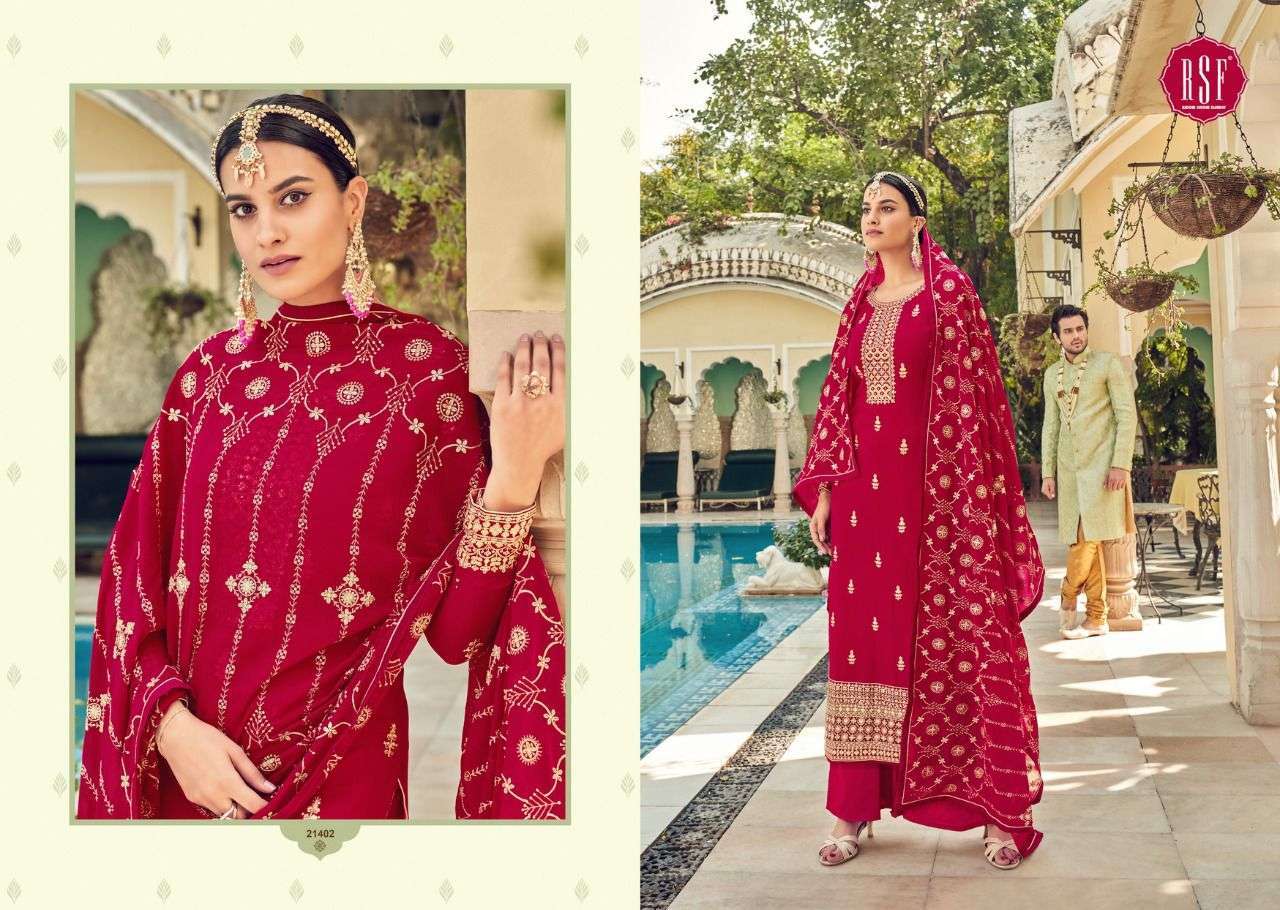 RSF PRESENT RAZZA GEORGETTE EMBROIDERY ELEGANT SALWAR KAMEEZ