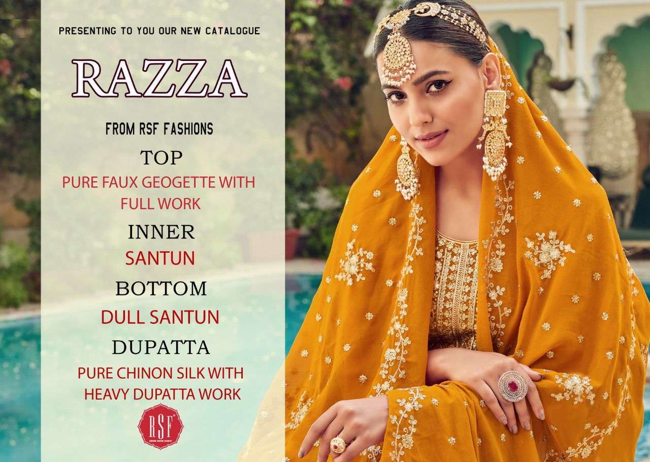 RSF PRESENT RAZZA GEORGETTE EMBROIDERY ELEGANT SALWAR KAMEEZ