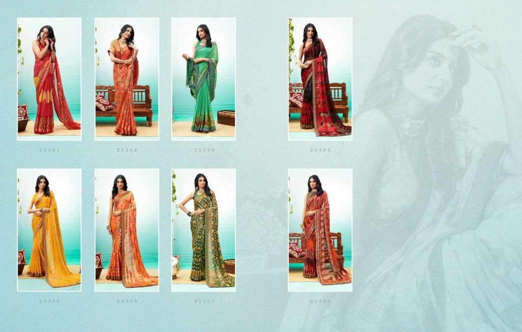 SANSKAR SHINE BRASSO PRINTED CASUAL WEAR SAREE