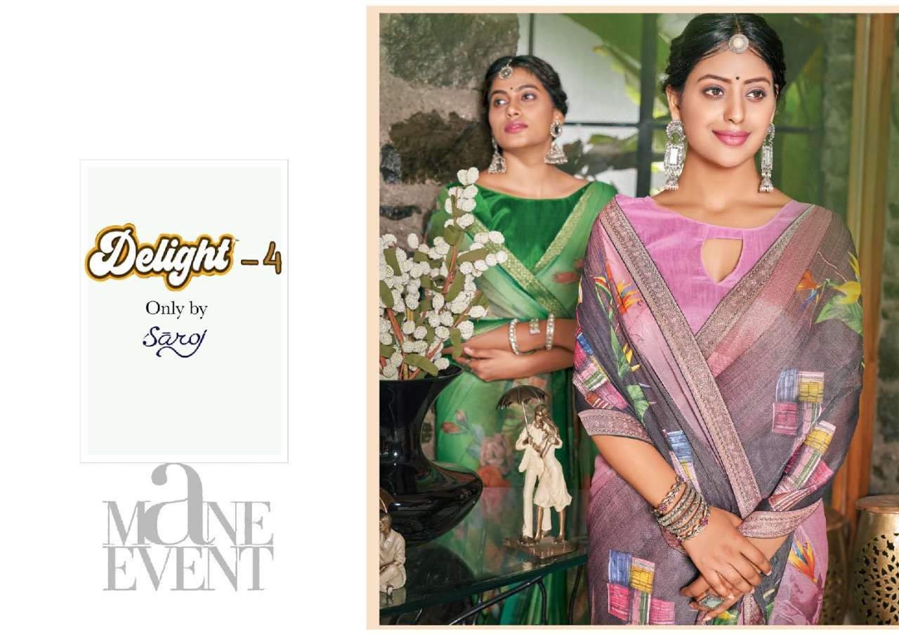 Saroj Khushi Brasso, with Beautiful Digitel Print.