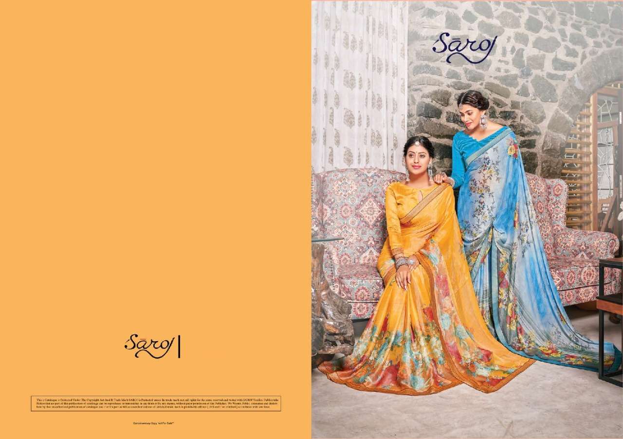 Saroj Khushi Brasso, with Beautiful Digitel Print.