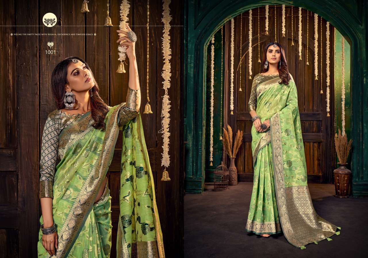 Saroj Presents Maniratna Vol-4 Banarasi Jeqard catalog