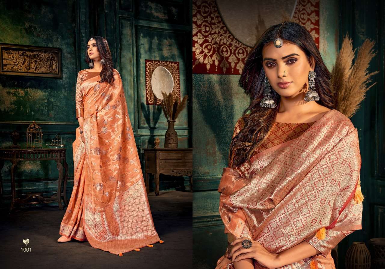 Saroj Presents Maniratna Vol-4 Banarasi Jeqard catalog
