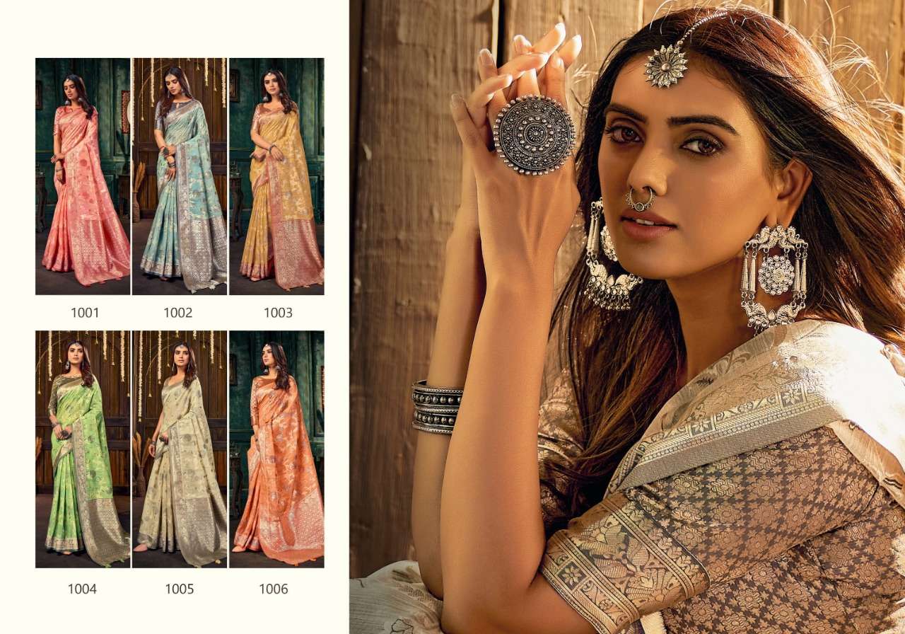 Saroj Presents Maniratna Vol-4 Banarasi Jeqard catalog