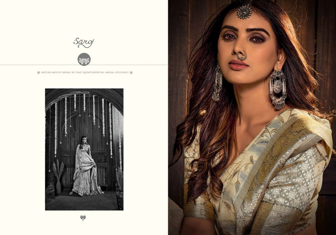 Saroj Presents Maniratna Vol-4 Banarasi Jeqard catalog