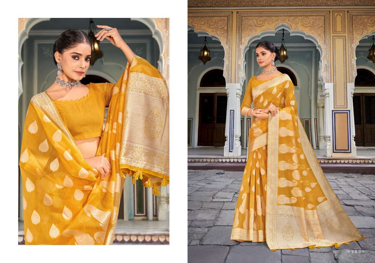 Saroj sarees presents Sananda Vol-4 soft cotton sarees in surat
