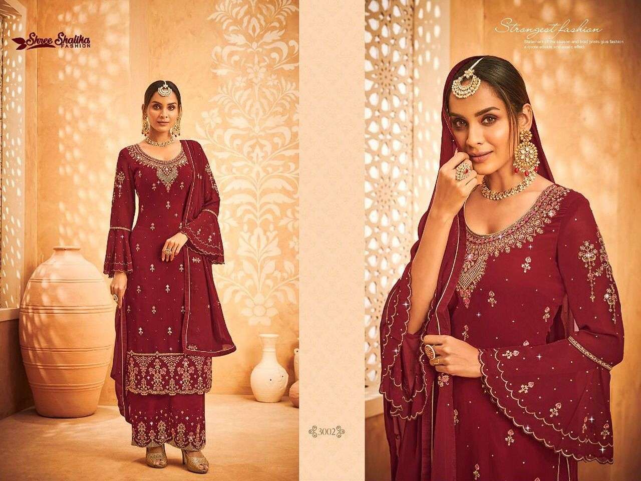 SHALIKA 3001 Dress Materials catalogue